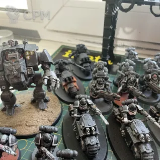 Описание картинки Армия space marines от Femian по цене 30 000руб | Свободный Рынок Миниатюр - СРМ