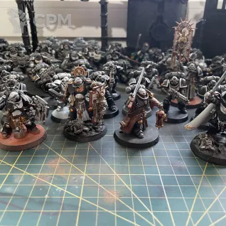 Описание картинки Армия space marines от Femian по цене 30 000руб | Свободный Рынок Миниатюр - СРМ