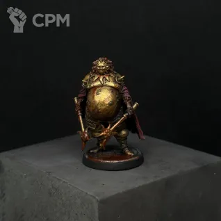 Описание картинки Золотой дуэлянт от alessanje по цене 2 100руб | Свободный Рынок Миниатюр - СРМ