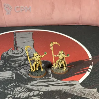 Описание картинки Necron Overlord - 1 от Overking по цене 1 500руб | Свободный Рынок Миниатюр - СРМ