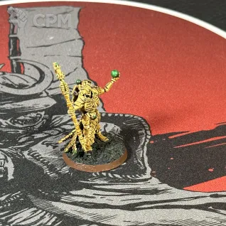 Описание картинки Necron Overlord - 2 от Overking по цене 1 500руб | Свободный Рынок Миниатюр - СРМ