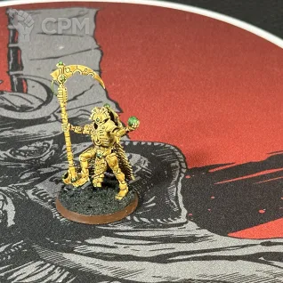 Описание картинки Necron Overlord - 1 от Overking по цене 1 500руб | Свободный Рынок Миниатюр - СРМ