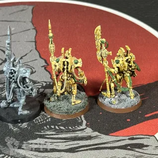 Описание картинки Necron Overlord - 3 от Overking по цене 1 800руб | Свободный Рынок Миниатюр - СРМ
