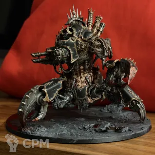 Описание картинки Chaos Space Marine Defiler (Космодесант хаоса Дефайлер) от User33903 по цене 8 200руб | Свободный Рынок Миниатюр - СРМ