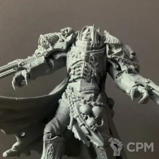 Описание картинки Конрад Керз — Konrad Curze от Flameborn_Minis по цене 450руб | Свободный Рынок Миниатюр - СРМ