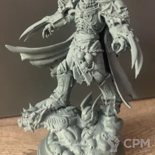 Описание картинки Конрад Керз — Konrad Curze от Flameborn_Minis по цене 500руб | Свободный Рынок Миниатюр - СРМ