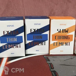 Описание картинки DSPIAE Slow Curing Cement (желтый) Медленно сохнущий клей от Overking по цене 500руб | Свободный Рынок Миниатюр - СРМ