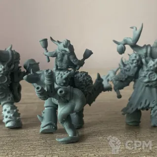 Описание картинки Чумные космодесантники / Plague Space Marines от Flameborn_Minis по цене 180руб | Свободный Рынок Миниатюр - СРМ