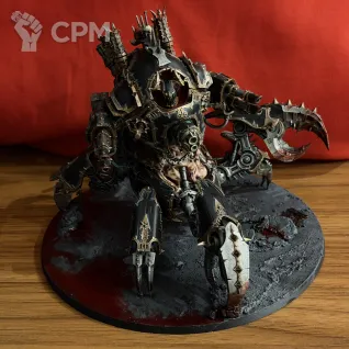 Описание картинки Chaos Space Marine Defiler (Космодесант хаоса Дефайлер) от User33903 по цене 8 200руб | Свободный Рынок Миниатюр - СРМ