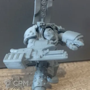 Описание картинки Космодесантники Империума – Грозные Сыны Императора от Flameborn_Minis по цене 180руб | Свободный Рынок Миниатюр - СРМ