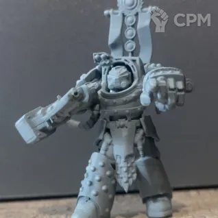Описание картинки Космодесантники Империума – Грозные Сыны Императора от Flameborn_Minis по цене 180руб | Свободный Рынок Миниатюр - СРМ