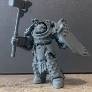 Описание картинки Космодесантники Империума – Грозные Сыны Императора от Flameborn_Minis по цене 180руб | Свободный Рынок Миниатюр - СРМ
