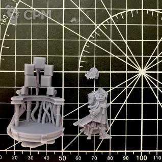 Описание картинки Captain Sargotta от R.E.print по цене 700руб | Свободный Рынок Миниатюр - СРМ