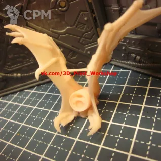 Описание картинки Джамп-пак с крыльями / Jump pack Wings от 3Д печать миниатюр по цене 194руб | Свободный Рынок Миниатюр - СРМ