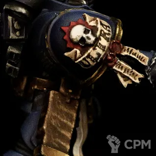 Описание картинки Lieutenant Titus | Лейтенант Тит от Caliban_guy по цене 3 500руб | Свободный Рынок Миниатюр - СРМ