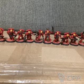 Описание картинки Blood angels assault squad от User57488 по цене 2 800руб | Свободный Рынок Миниатюр - СРМ