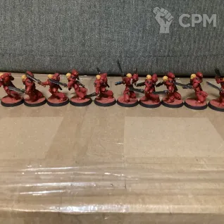 Описание картинки Blood angels assault squad от User57488 по цене 2 800руб | Свободный Рынок Миниатюр - СРМ