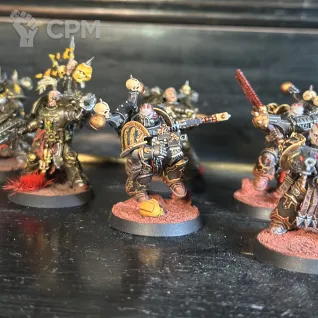 Описание картинки Iron warriors army chaos space marines от Aquamen34 по цене 14 900руб | Свободный Рынок Миниатюр - СРМ
