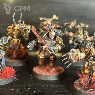 Описание картинки Iron warriors army chaos space marines от Aquamen34 по цене 14 900руб | Свободный Рынок Миниатюр - СРМ