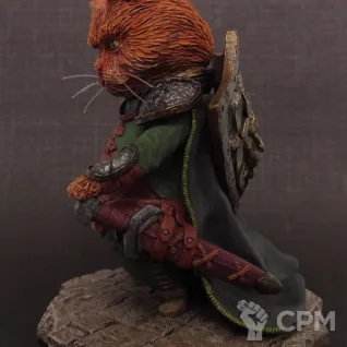 Описание картинки Мурсье Львиное Сердце от ArtSculpt по цене 2 550руб | Свободный Рынок Миниатюр - СРМ