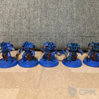 Описание картинки cataphractii terminators Alpha legion от User57488 по цене 1 900руб | Свободный Рынок Миниатюр - СРМ
