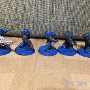 Описание картинки cataphractii terminators Alpha legion от User57488 по цене 1 900руб | Свободный Рынок Миниатюр - СРМ
