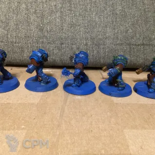 Описание картинки cataphractii terminators Alpha legion от User57488 по цене 1 900руб | Свободный Рынок Миниатюр - СРМ