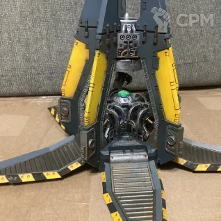 Описание картинки Space wolves droppod от User57488 по цене 4 500руб | Свободный Рынок Миниатюр - СРМ