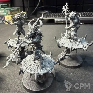 Описание картинки Tzaangor Enlightened (x6) от  по цене 8 000руб | Свободный Рынок Миниатюр - СРМ