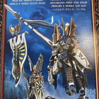Описание картинки High Elf Prince &amp; Noble от Gabriel Knight по цене 4 500руб | Свободный Рынок Миниатюр - СРМ