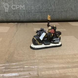 Описание картинки chaplain on bike old от User57488 по цене 2 500руб | Свободный Рынок Миниатюр - СРМ