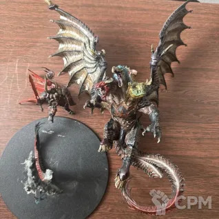 Описание картинки Archaon Everchosen от Дима162 по цене 11 000руб | Свободный Рынок Миниатюр - СРМ