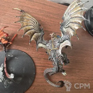 Описание картинки Archaon Everchosen от Дима162 по цене 11 000руб | Свободный Рынок Миниатюр - СРМ
