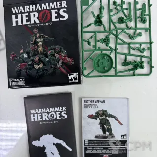 Описание картинки Brother Maphael - Warhammer Heroes Series 6 Dark Angels от mixa-abaddon по цене 1 290руб | Свободный Рынок Миниатюр - СРМ