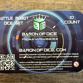 Описание картинки Battletech Demon Hounds dice - Baron of Dice от Mini Wargame по цене 3 950руб | Свободный Рынок Миниатюр - СРМ