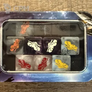 Описание картинки Battletech - Clan Jade Falcon dice - Baron of Dice от Mini Wargame по цене 3 950руб | Свободный Рынок Миниатюр - СРМ