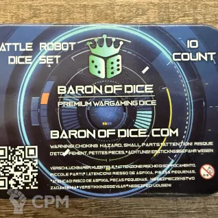 Описание картинки Battletech - Clan Jade Falcon dice - Baron of Dice от Mini Wargame по цене 3 950руб | Свободный Рынок Миниатюр - СРМ