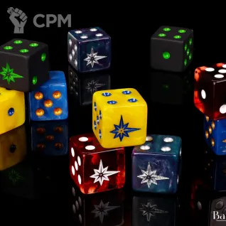 Описание картинки Battletech - Star League dice - Baron of Dice от Mini Wargame по цене 3 950руб | Свободный Рынок Миниатюр - СРМ