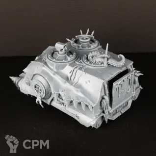 Описание картинки Миниатюра Рино (Rhino) глубинных десантников от Brother Ork по цене 2 780руб | Свободный Рынок Миниатюр - СРМ