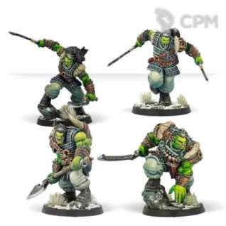 Описание картинки Warcrow Northern Tribes Orc Hunters от SectorA13 по цене 66 666руб | Свободный Рынок Миниатюр - СРМ