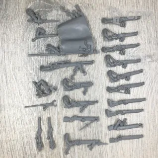 Описание картинки Freeguild Crossbowmen -Handgunners от Craft по цене 1 470руб | Свободный Рынок Миниатюр - СРМ