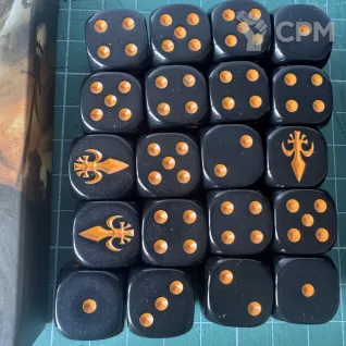 Описание картинки Adepta Sorroritas dice set (kill team) от Dmiter по цене 3 000руб | Свободный Рынок Миниатюр - СРМ