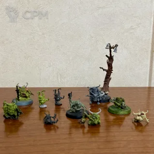 Описание картинки Nurglings от Busidosh по цене 750руб | Свободный Рынок Миниатюр - СРМ