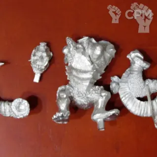Описание картинки Warhammer Chaos ogre musician от Nakatan по цене 4 000руб | Свободный Рынок Миниатюр - СРМ