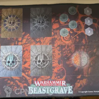 Описание картинки Beastgrave playmat от Дима162 по цене 1 800руб | Свободный Рынок Миниатюр - СРМ