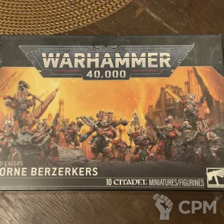Описание картинки Khorne Berzerkers от Elyvandr по цене 5 950руб | Свободный Рынок Миниатюр - СРМ