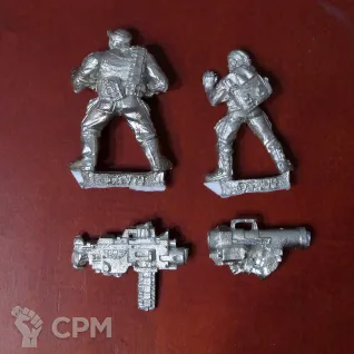 Описание картинки Colonel Schaeffer's last chancers от Nakatan по цене 4 700руб | Свободный Рынок Миниатюр - СРМ