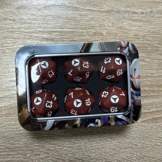 Описание картинки Baron of dice Infinity nomads dice set от Slobarev  по цене 3 500руб | Свободный Рынок Миниатюр - СРМ
