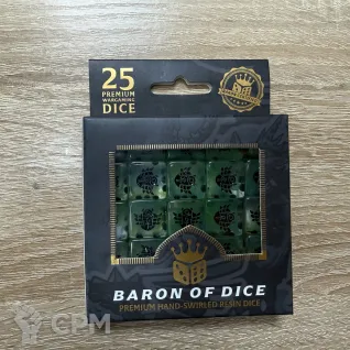 Описание картинки Baron of Dice Necrons dice set от Slobarev  по цене 5 500руб | Свободный Рынок Миниатюр - СРМ