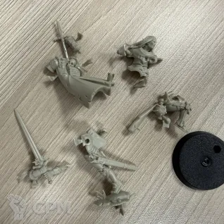 Описание картинки Warhammer Quest DarkWater Bren Tylis от Slobarev  по цене 1 700руб | Свободный Рынок Миниатюр - СРМ